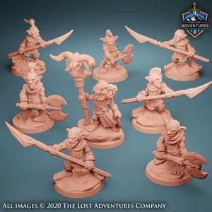 Goblin Warband (Set of 8) (Pre-Supported)