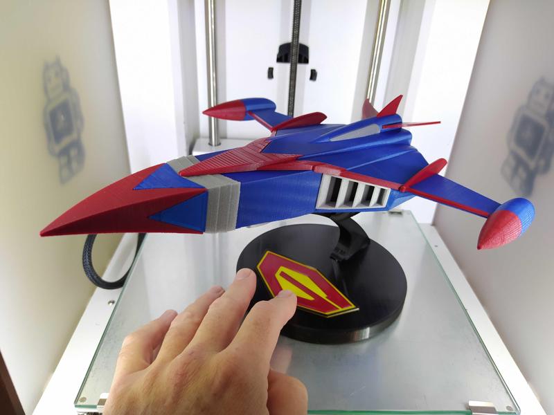 "Battle of the Planets" Phoenix ship "Comando-G"