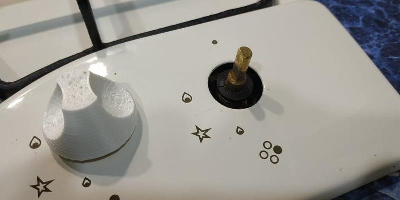 Ariston gas cooktop switch knob (selfdesigned)