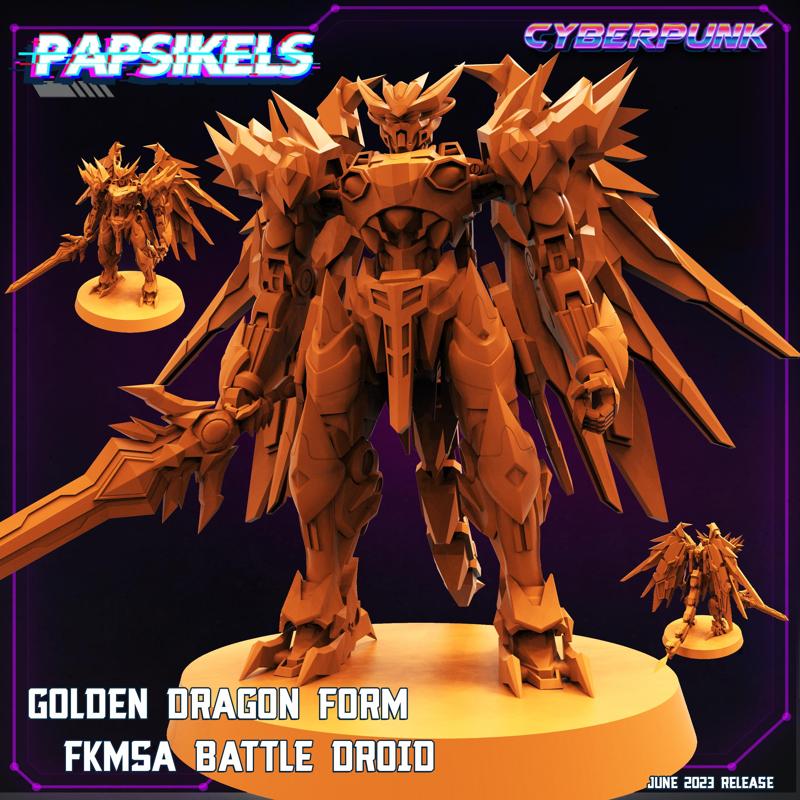 GOLDEN DRAGON FKMSA BATTLE DROID