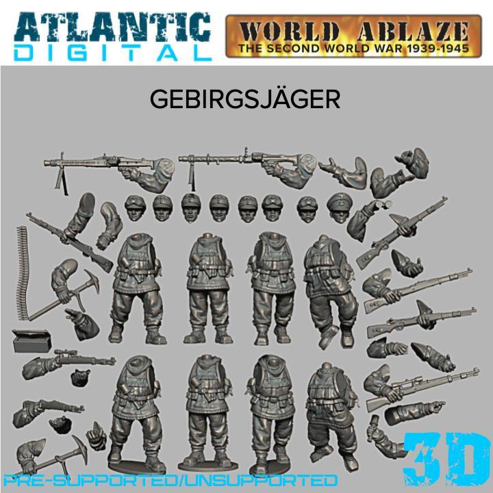 Gebirgsjäger German Troops