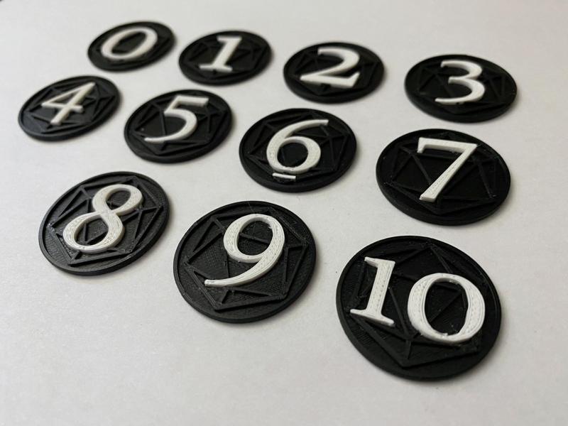 D&D / RPG Initiative Coins