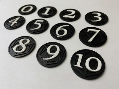 D&D / RPG Initiative Coins