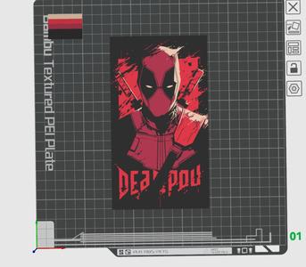 Deadpool image hueforge