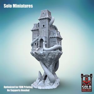 Haunted Manor Dice Tower
