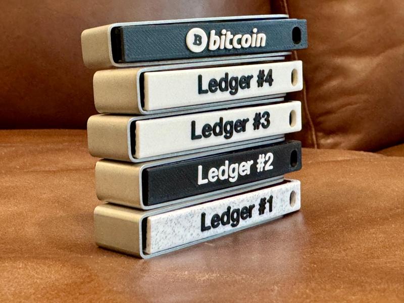Ledger Nano Case with Label