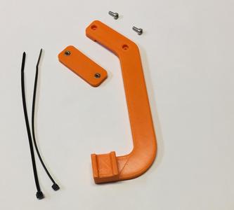 Artillery Sidewinder X1 - Cable holder for Hotbed 