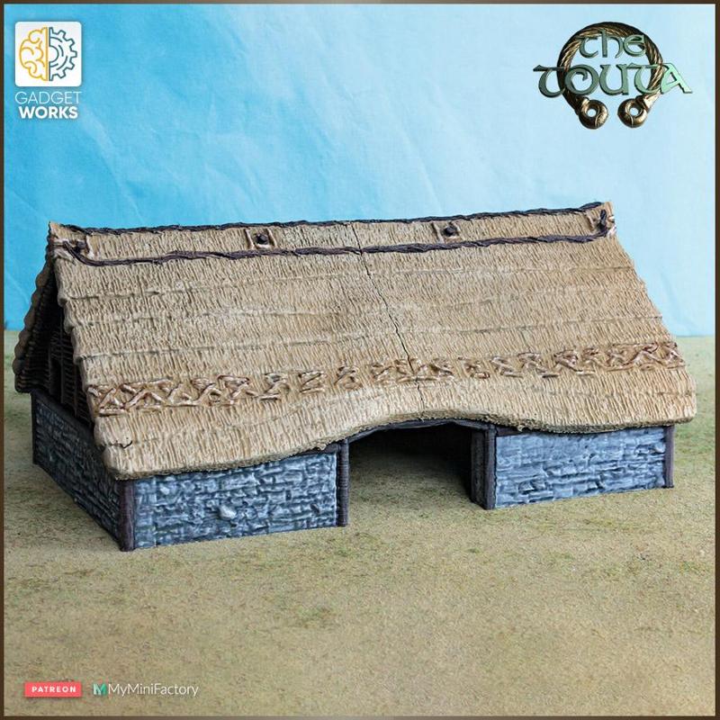 Gaul longhouse - The Touta