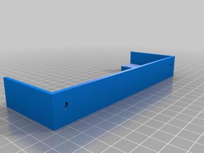 Customizable ATX power supply mount for Breakout Adapter XH-M229
