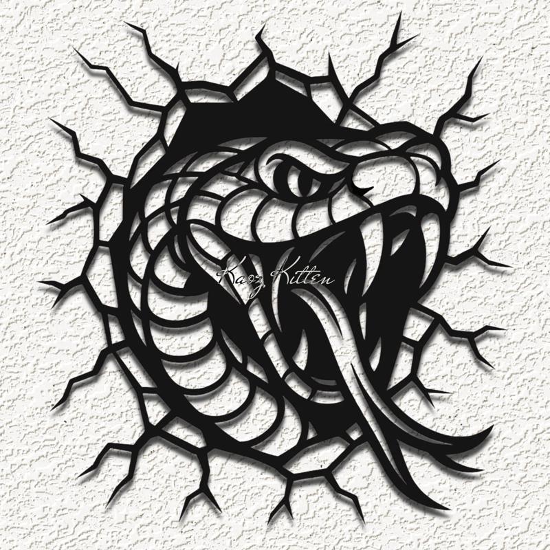 snake hole wall art home decor