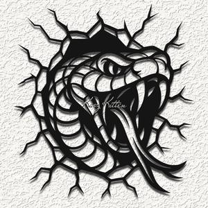 snake hole wall art home decor