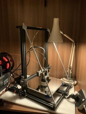 CR-10 Frame Brace M10 No Bolts