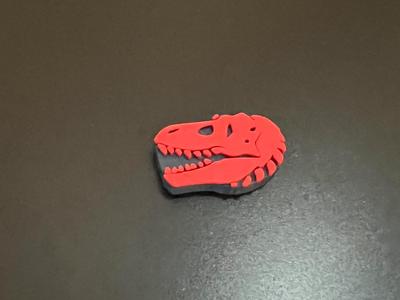Dinosaur Kandi Bead