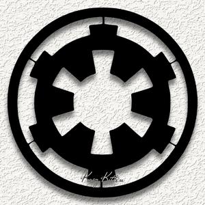 star wars galactic empire crest logo WALL ART HOME DECOR