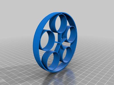 80mm x 30mm plug base cookie cutter ToS