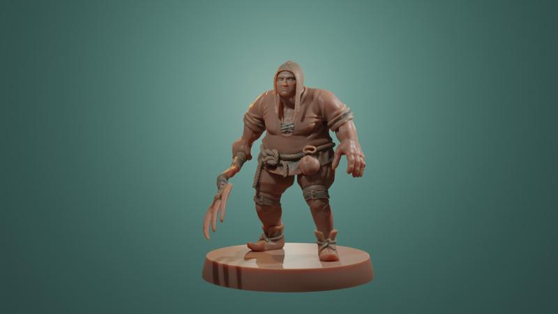Human Peasant- 28mm