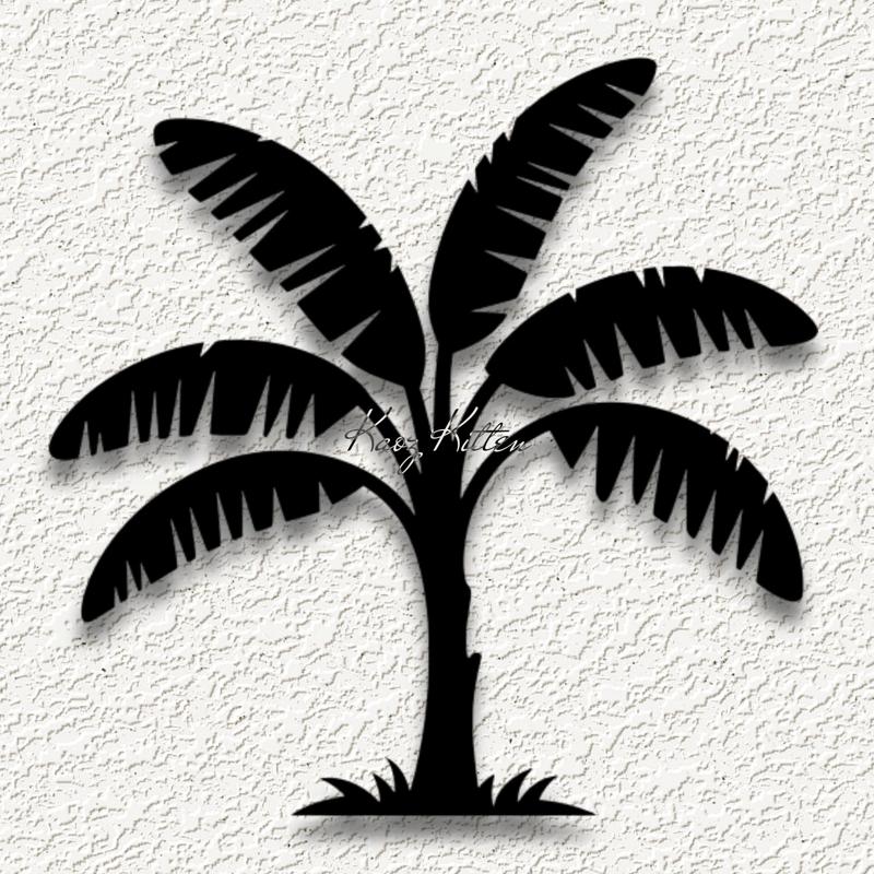 tropical island palm tree wall art home decor