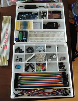 Organizer for random arduino parts (fitted for Ender 3)