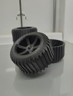 Toy car wheels