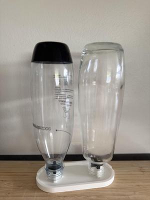 SodaStream bottle drip holder