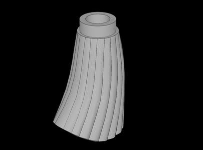 Lego Compatible (90826.dat) Broom Bristles with Stud