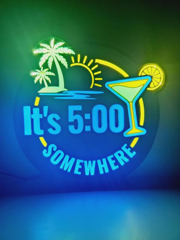 Five O'Clock Somewhere Lightbox