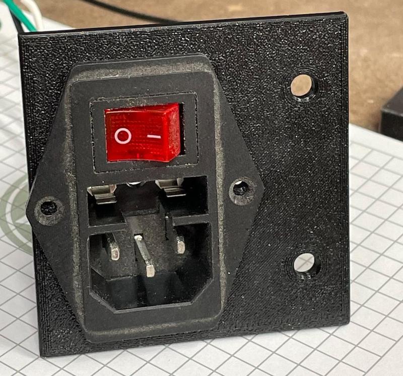 Power Inlet for 2020 Extrusion