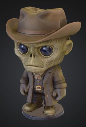 Cowboy Ghoul - Fallout