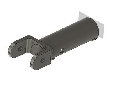 Pool vacuum handle