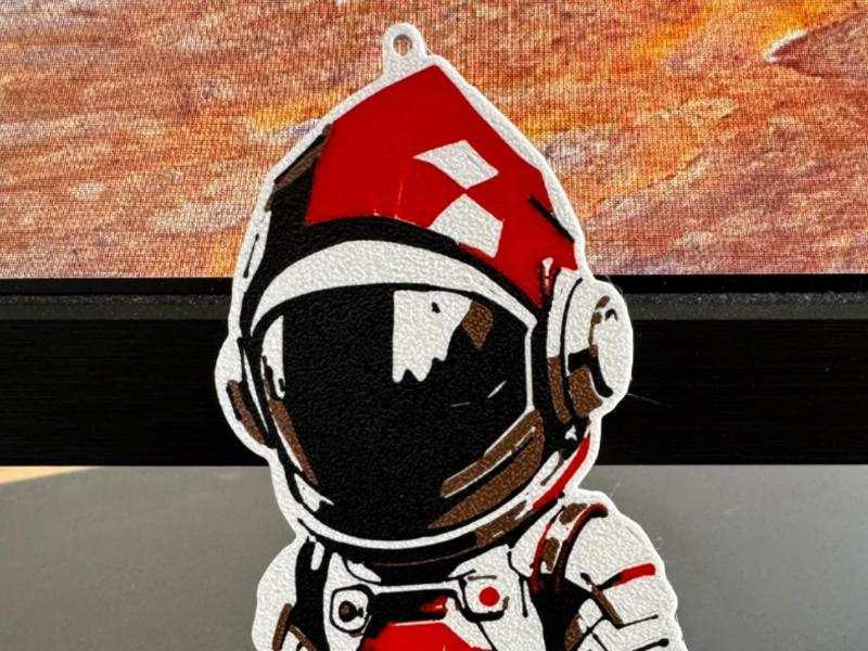 4 Color Astronaut Gnome