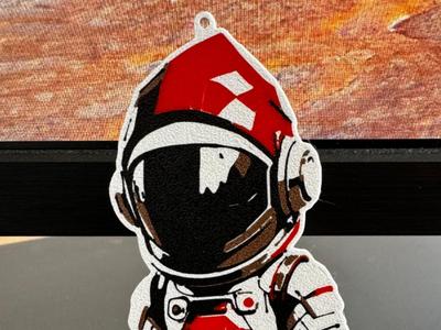 4 Color Astronaut Gnome