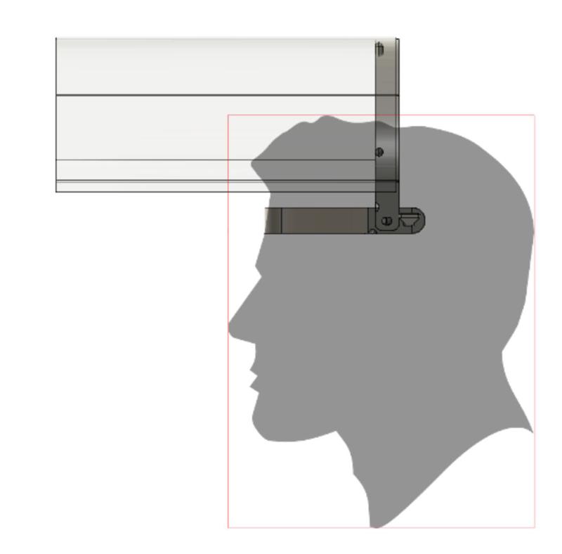 flipping face shield - Highly flexible