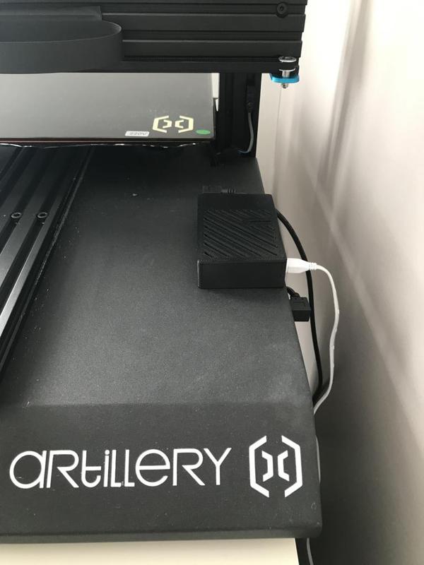 Artillery Sidewinder X1 RPi3 case