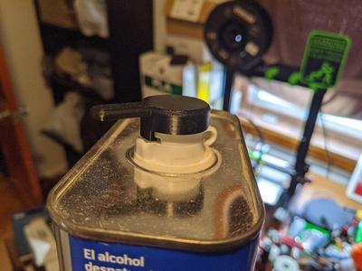 chemical bottle opener