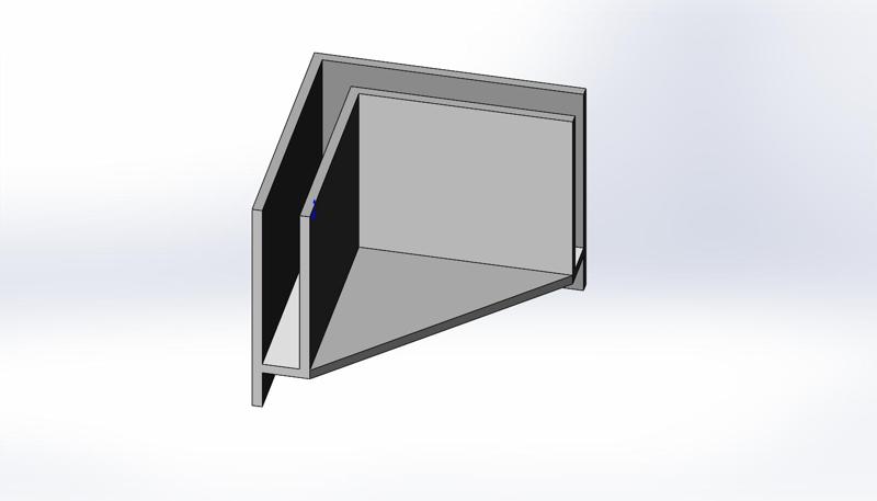 Customizable packaging with Corner Brackets