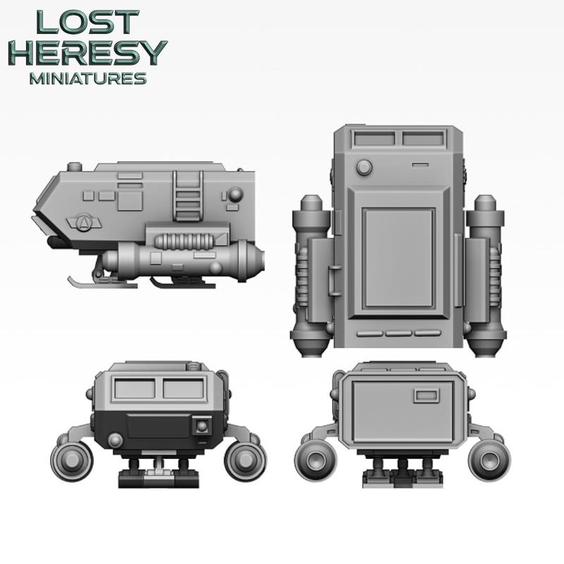 Away Team Red Transport Shuttle