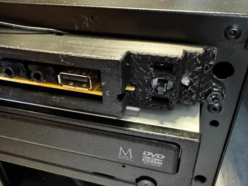 Cooler Master K350 case front panel holder V2