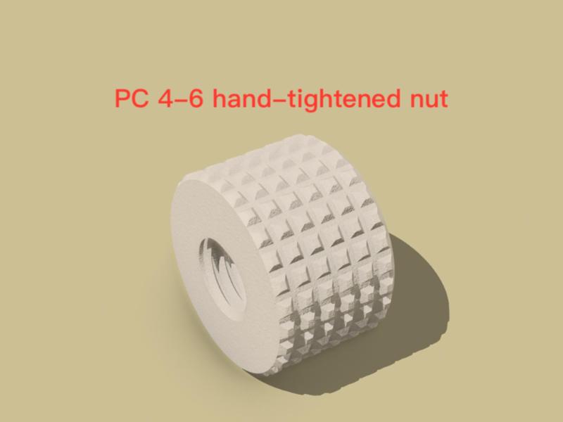 PC 4-6 hand-tightened nut