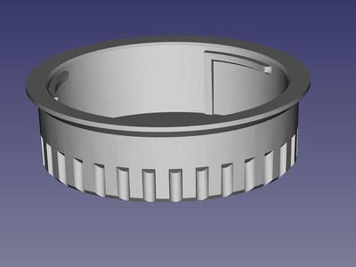 Nikon lens end cap F mount