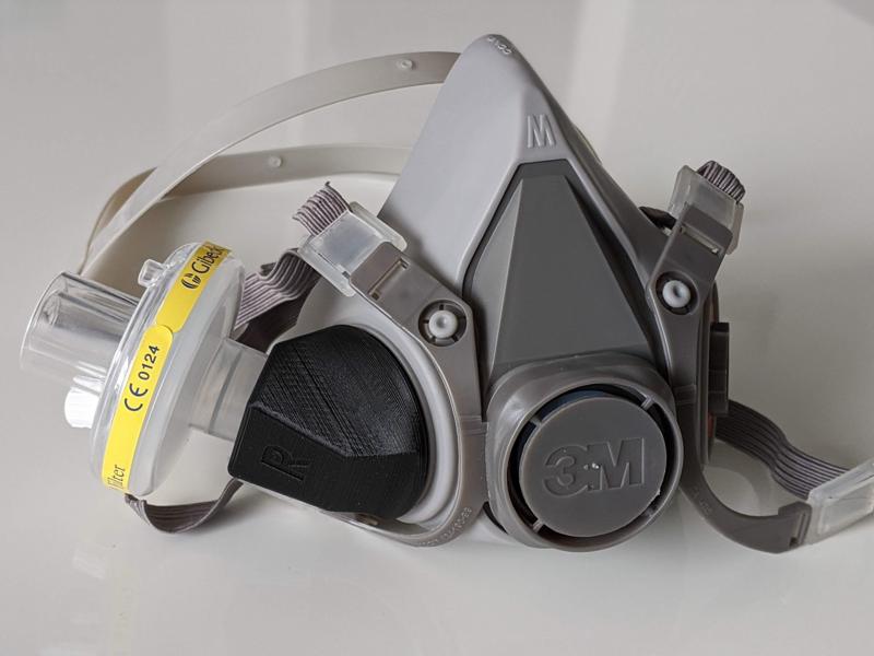 3M Mask to DAR filter adapter