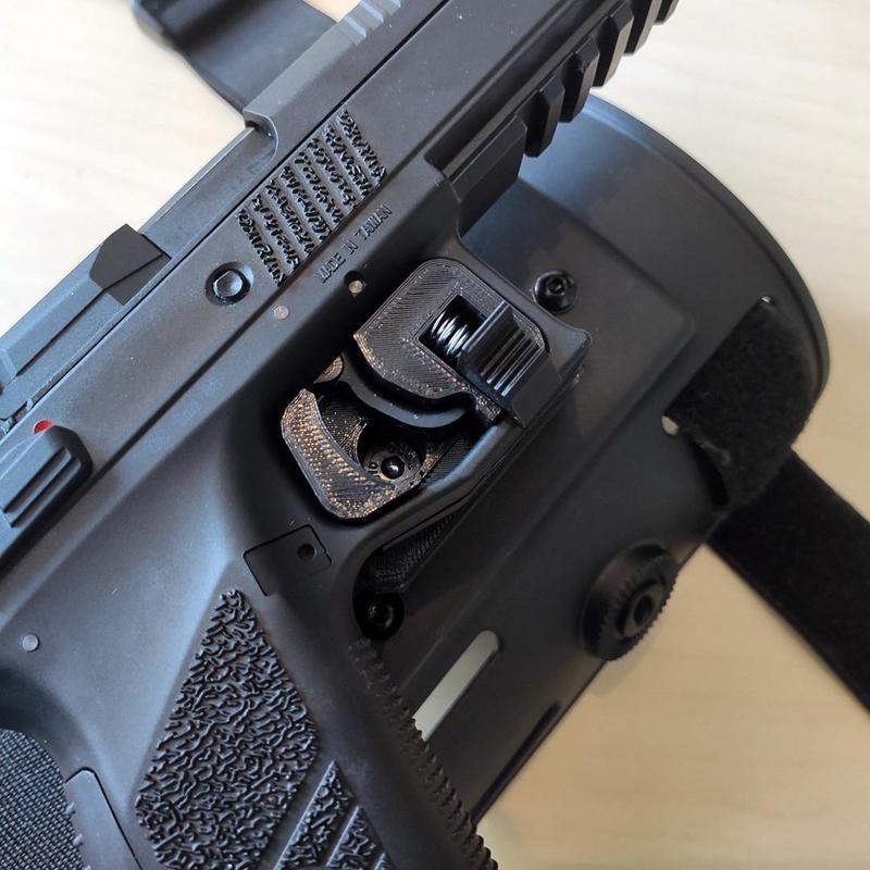 KJW ASG CZ P-09 Trigger Guard Holster