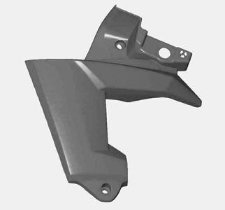 KAWASAKI 650 FRONT GUARD RADIATOR