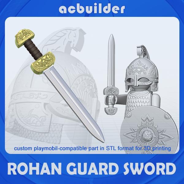 Rohan Guard Sword playmobil compatible