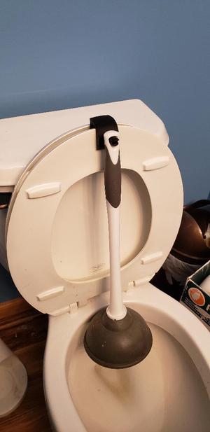 Toilet Plunger Drying Hook