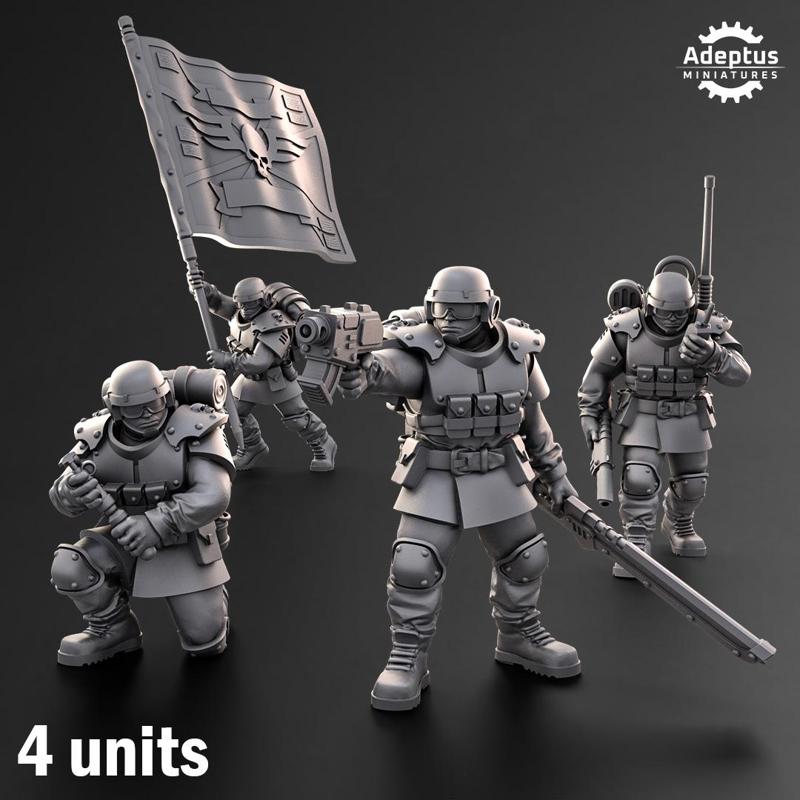 Command Squad. Ultima Troops. Imperial Guard