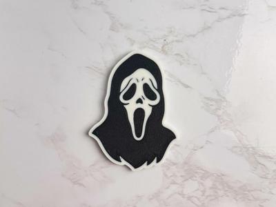 Ghostface Magnet | Horror Scream Mask Badge
