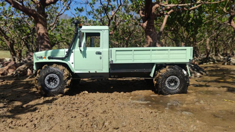 Crawler G3308 Sideboard Flatbed - 1/10 RC body attachment