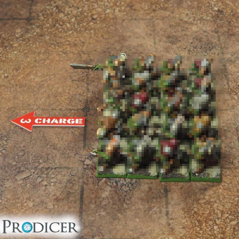 Charge marker set by PRODICER