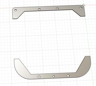 Cut template for Prusa Covid19 shield
