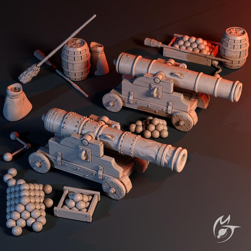 Cannons Set!